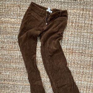 vintage chloe corduroy pants size 28